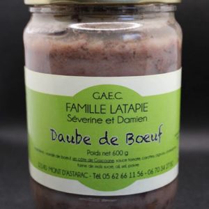 Graisse de canard – 800g  Famille Latapie , Séverine et Damien