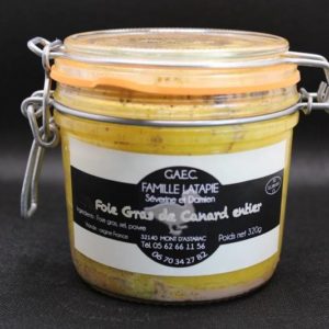 Graisse de canard – 800g  Famille Latapie , Séverine et Damien